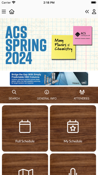 ACS Spring 2024 Screenshot