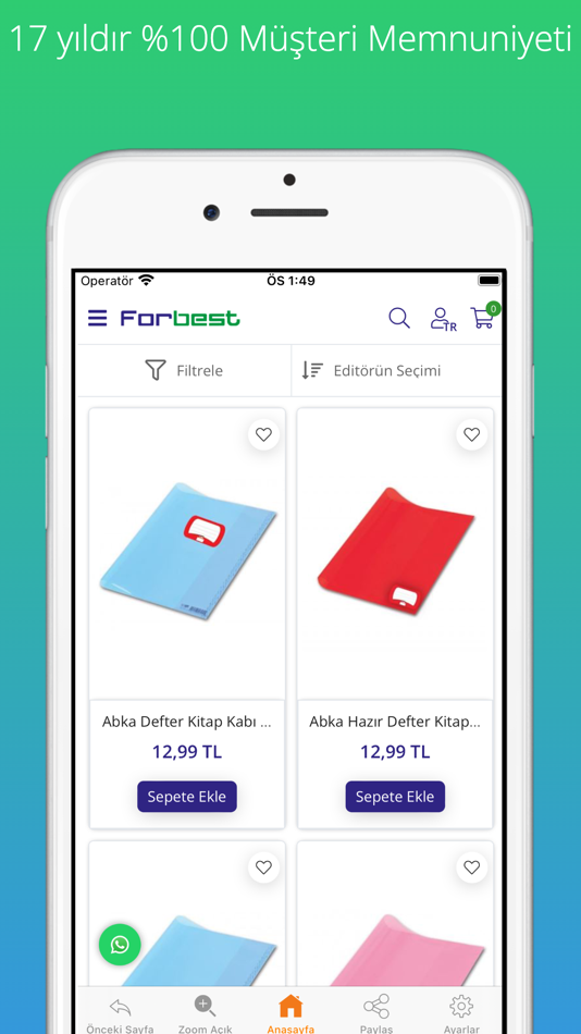 #4. Forbest.com.tr (iOS) Tekijänä: Faprika Yazilim