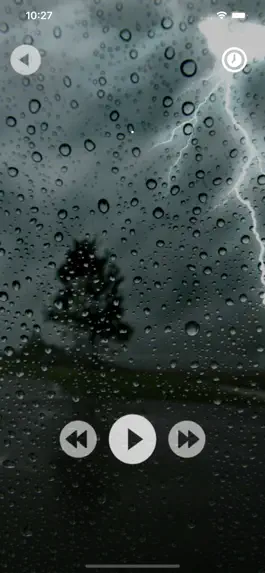 Game screenshot Dark Sky Relaxing Rain Sounds apk