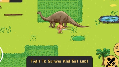 Dino Age Survival RPG Game Screenshot