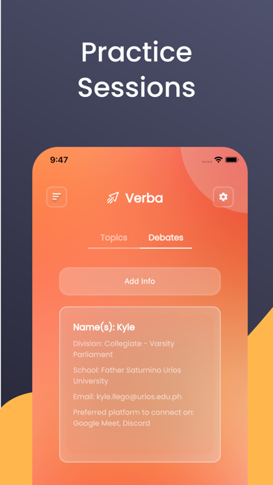 Verba | Public Speaking Coach Screenshot