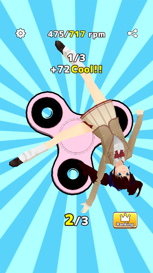 #5. Riddle fidget spinner (iOS) By: YOUTA HISAMICHI