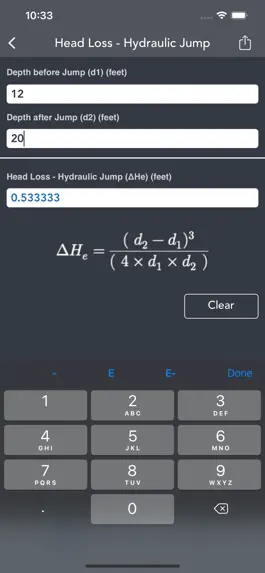 Game screenshot Hydraulics and Waterworks Calc hack