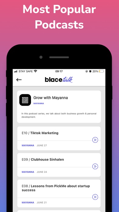 Screenshot 3 of BlaceTalk App