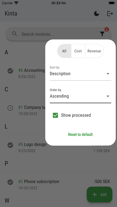 Kinta Screenshot