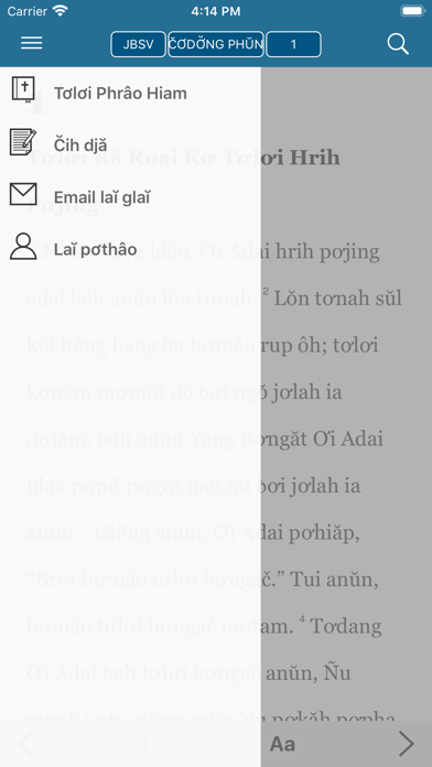 Kinh Thánh Gia-rai Screenshot