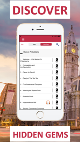 Historic Philadelphia GPS Tour screenshot