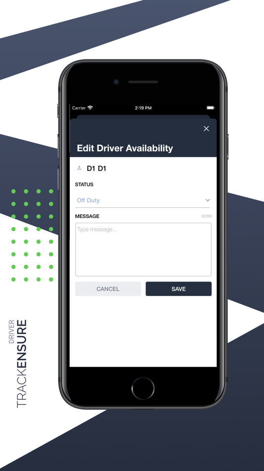 #3. TrackEnsure Driver (iOS) Podle: TrackEnsure Incorporated