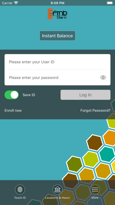 FMB Bank Screenshot