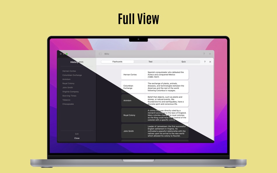 #4. Blitz Flashcards (macOS) De: New Media Institute