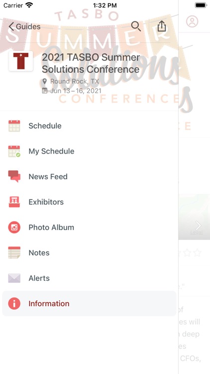 TASBO GO Conference App
