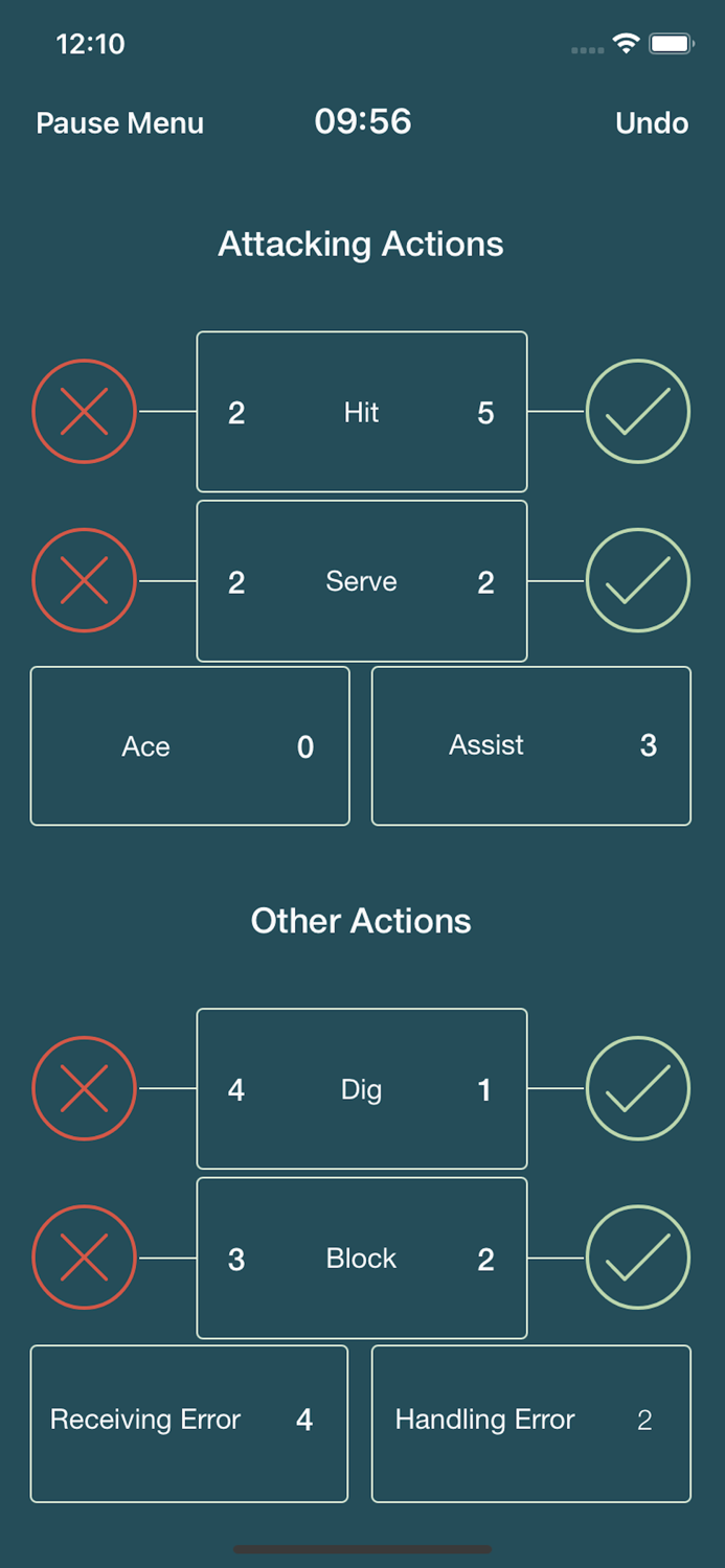 Volleyball StatKeeper