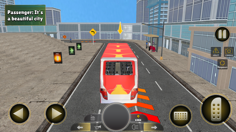 #3. Coach Bus Simulator Game 3D (iOS) 由: Zubair Arshad