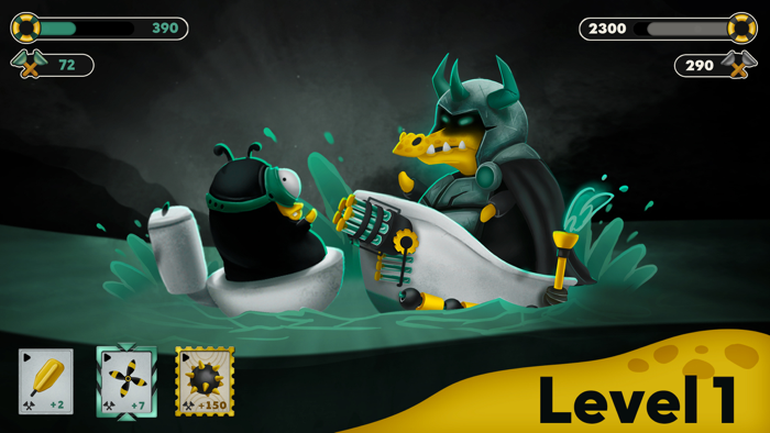 Croco Duel and Card Battle Game