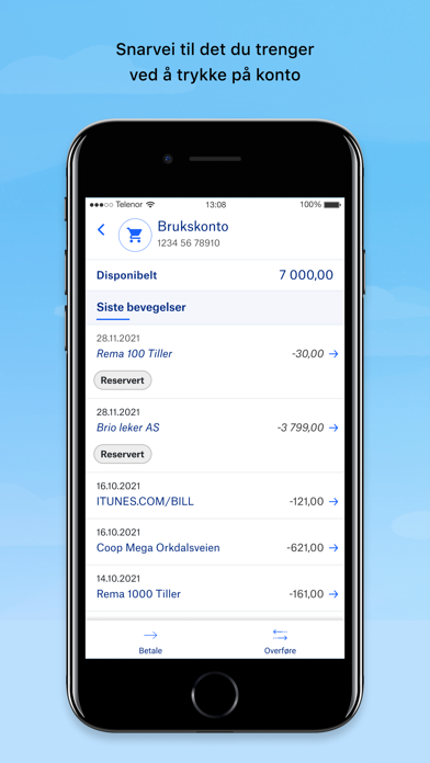 Himla mobilbank Screenshot