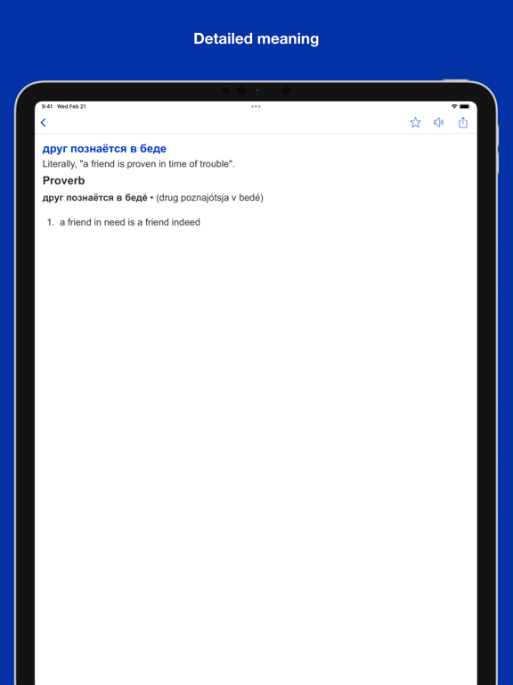 Screenshot #5 pour Russian Idioms and Proverbs
