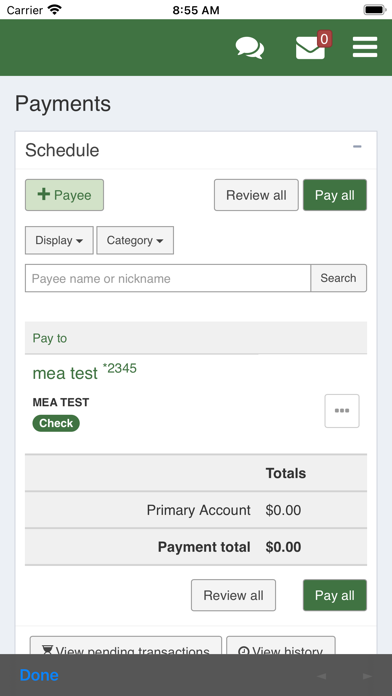 Farmers Trust & Savings Bank Screenshot
