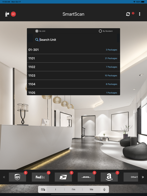 App screenshot
