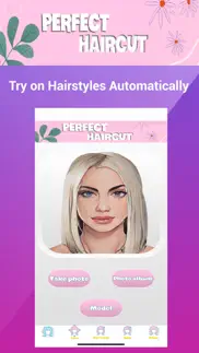 your perfect haircut iphone screenshot 1