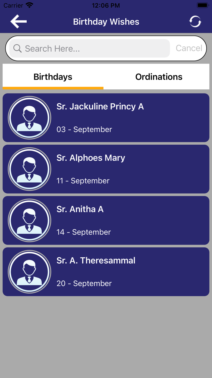 St.Anne Chennai Province