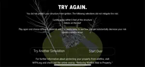 NFPA Wildfire Risk Simulator screenshot #8 for iPhone