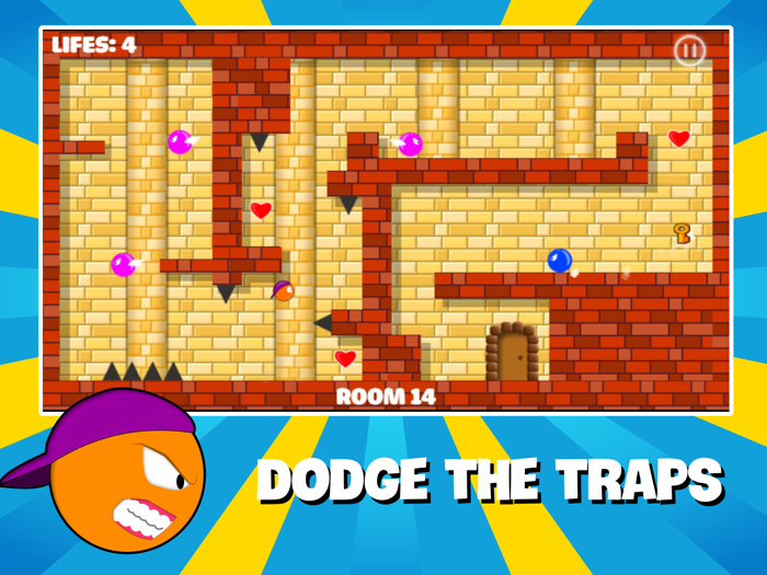 Red Hero Ball vs Green King