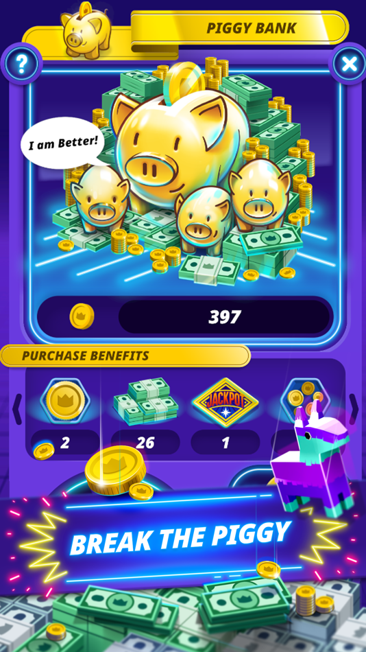 #7. Coin Pusher - Vegas Mania (iOS) بواسطة: GOECORUSH Media, s. r. o.