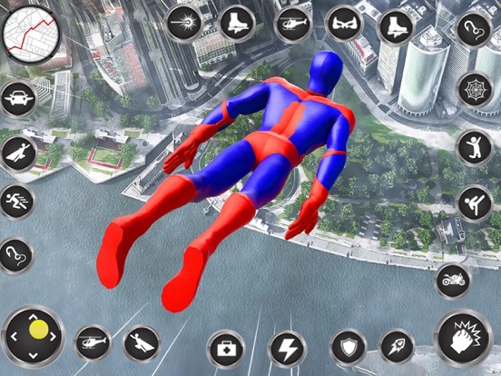 Spider Rope Hero Man Games iPad screenshot 4 - Games app