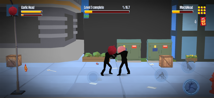 Stickman Street Food Fighter