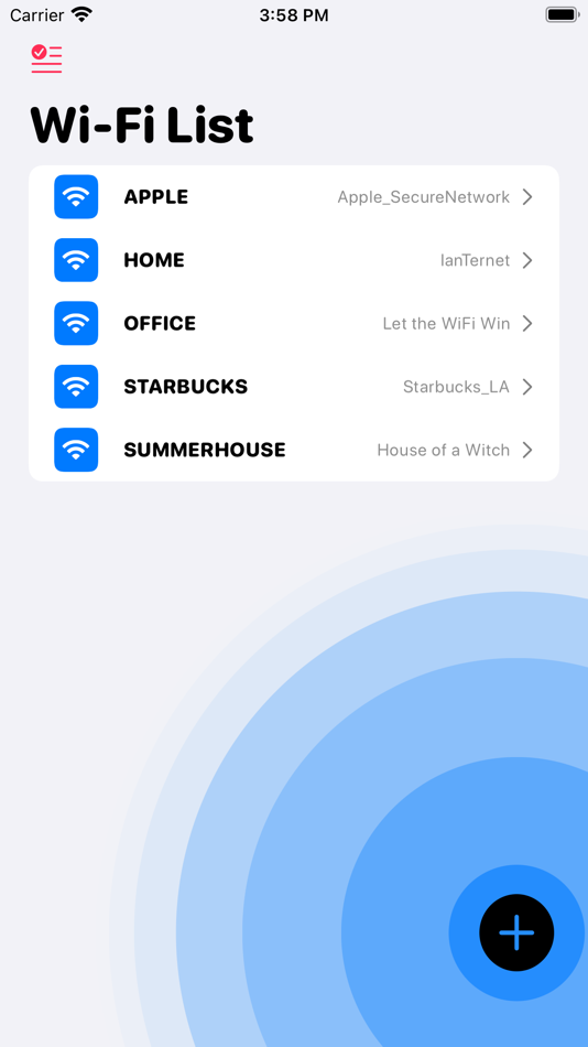 WiFi QR Codes - 1.0.0 - (iOS)