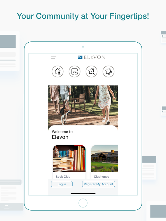 Elevon iPad screenshot 1 - Lifestyle app