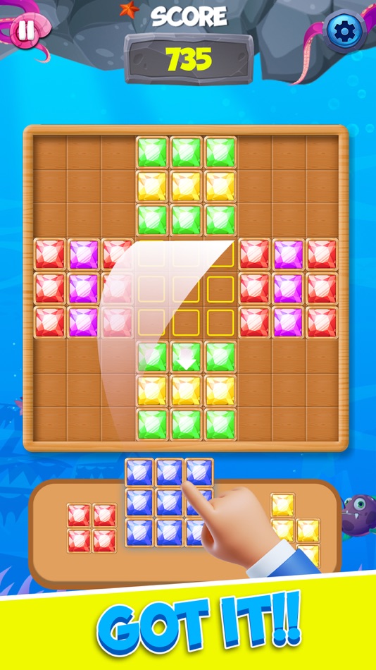 #4. Block Puzzle Burst (iOS) 由: Nabeel Munir