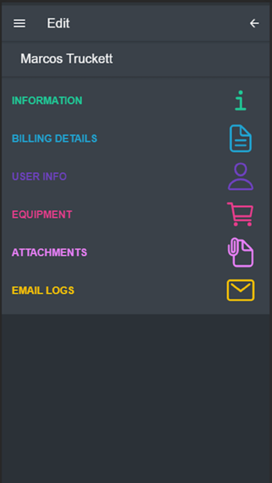 Field Tech Fitness Workflow Screenshot