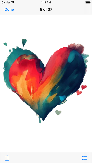 Beautiful 3D Loving Heart Pack Screenshot