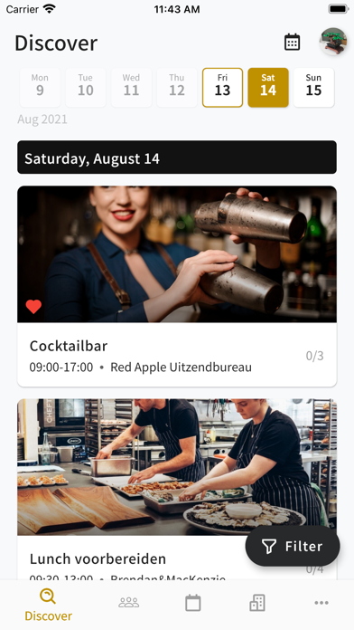 Screenshot #1 pour KOBO Crew & Events