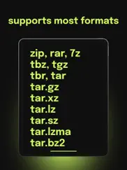 zip file extractor ipad capturas de pantalla 3