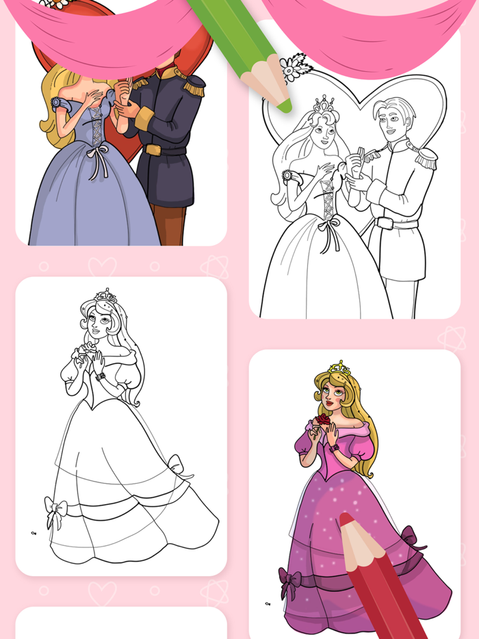 Fairy Princess Coloring Book