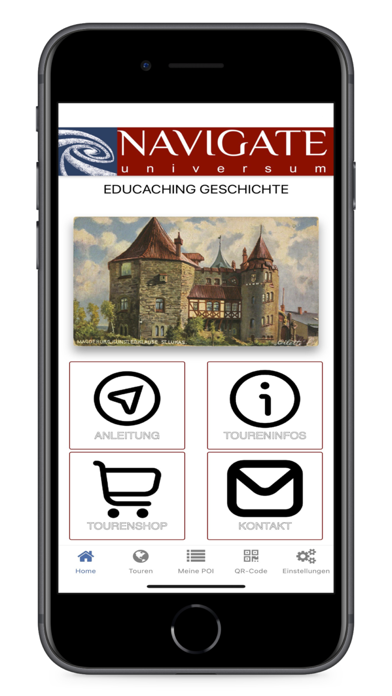 Educaching Geschichte Screenshot