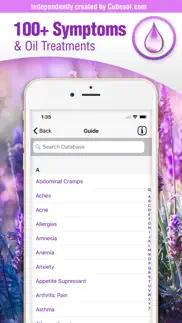 doterra essential oils guide. iPhone Captures Décran 4