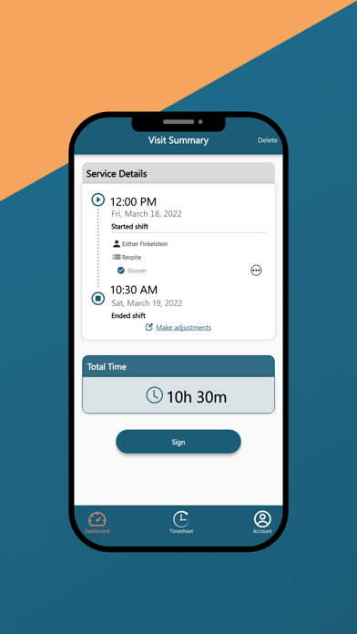 Choice Home Care EVV Screenshot
