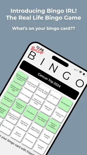 Bingo IRL - Real Life Bingo screenshot 1