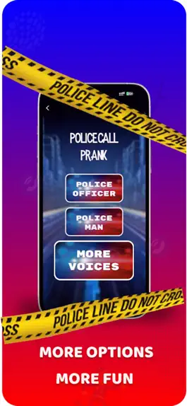 Game screenshot Fake Phone Call Police Cop apk
