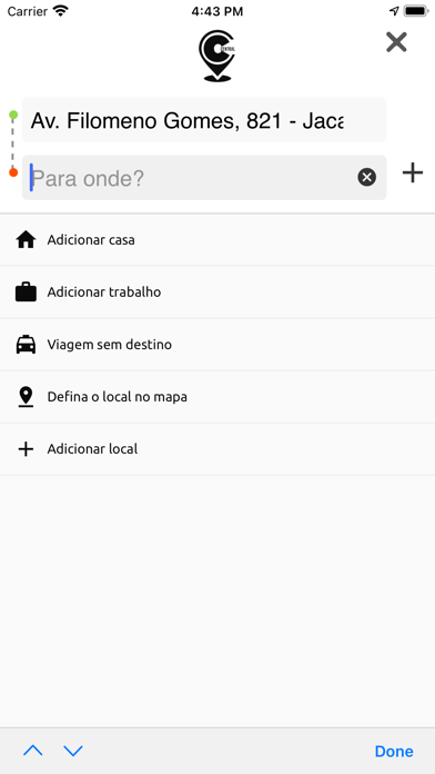 Central Cliente Screenshot