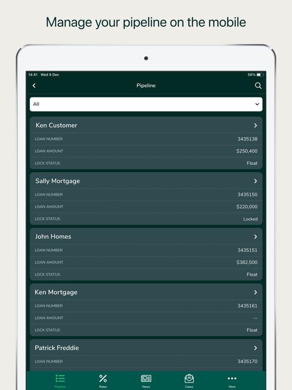 Provident Funding Broker iPad screenshot 5 - Finance app