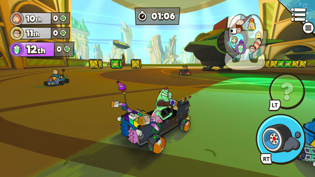 ‎Warped Kart Racers תמונות מסך