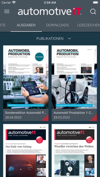 automotive Magazine Screenshot