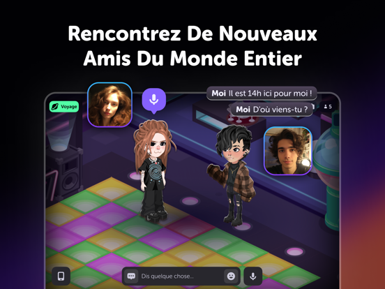 Screenshot #4 pour Highrise: Avatar, Tchat & Jeu