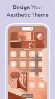 aesthetic kit: cute wallpapers iphone screenshot 2