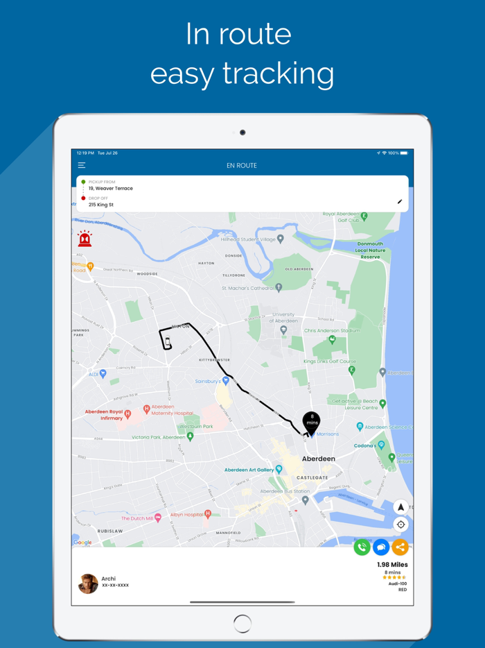 LeadRyde Taxi Cab Minicab