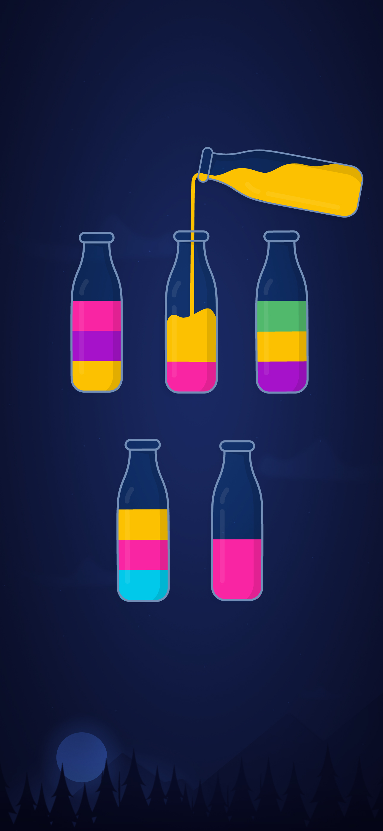 Water Sort Color Puzzle Game